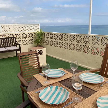 Carihuela Beachfront Penthouse, Unique Views Torremolinos